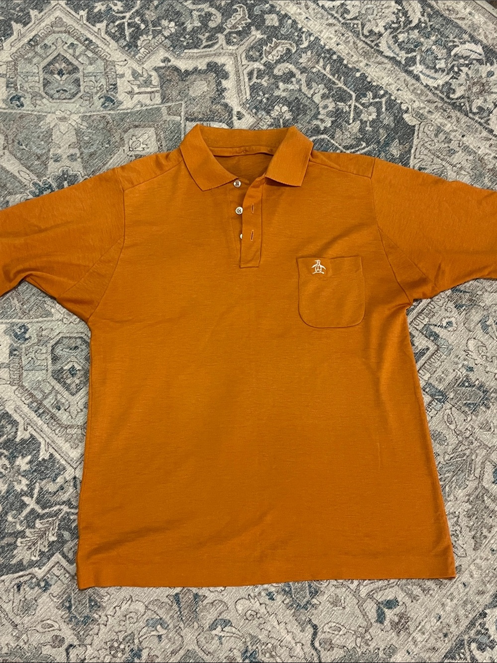 Vintage men's penguin shirt